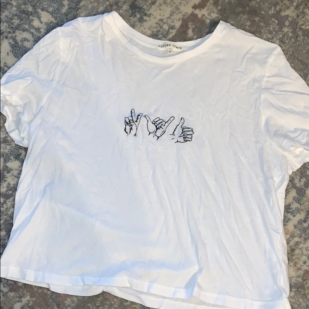 Crop top! Gently used